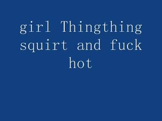 Mademoiselle thingthing 물총 에 웹캠