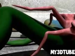 Marvellous 3d 外侨 divinity 越来越 性交 硬 由 一 spider
