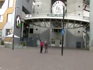 Dutch harlot meets her next customer