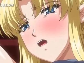 Grand blondýnka anime fairy píča bouchl tvrdéjádro