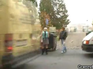 Stud picks up and fucks an old call girl