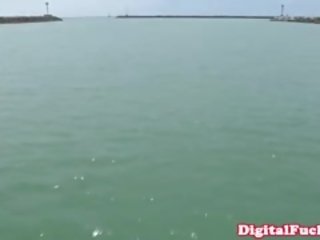 Groovy Brunette Destiny Dixon Sailing And Cocksucking