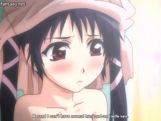 Anime teenager gets göt filled by shaft