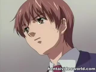 Hentai adult clip ending up with explosion