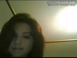 Charming one on web kamera chatting 2
