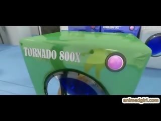 3d animated getto swell strapon fucked