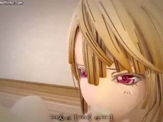 Alluring Animated Pleasuring Herself
