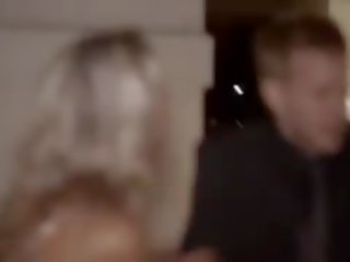 Glamorous Group x rated clip In Limo