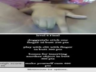 Grand Ebony Plays Dare Game On Omegleflv