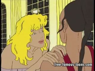 Blondinka young lady seduced by invisible fucker