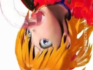 Costumed 3d hentaý fancy woman gets fucked