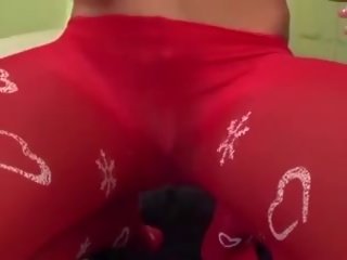 Pajkos harisnyatartó trágár film -val a crotch szakadt ki