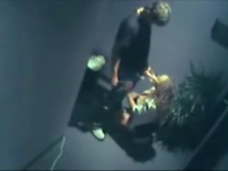 Caught Having porn on Security Camera
