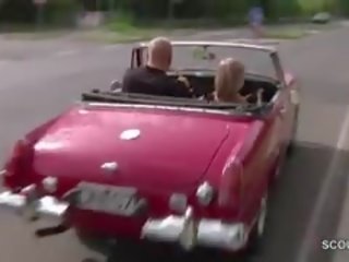 Němec vyhublý ulice ulice dívka dostat souložit venku bez kondom