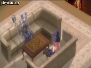 Hindi maamo anime natagos sa pamamagitan ng tentacles