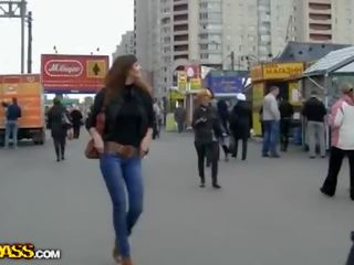 Skutečný veřejné pohlaví video mov s ryšavý