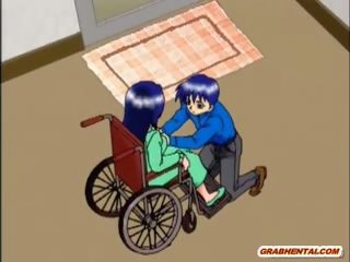 Busty Anime Mom swell Riding pecker
