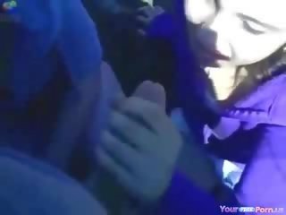 Lucky lad POV 3some Blowjob