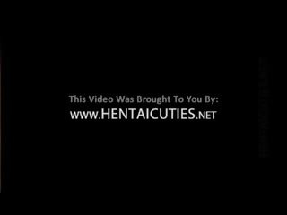 Brunette 3d hentai hoe gets slit rubbed