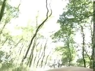 Exceptional 一对 他妈的 在 森林
