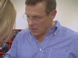 優秀 屁股 金發 色情明星 同 大 jublees 得到 釘 性交