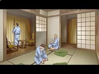 Ganbang dalam mandi dengan takde muda wanita (hentai)-- lucah cam 