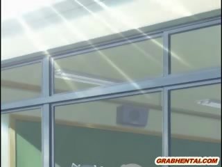 Owadan manga talyp fucked with pilot in the plane