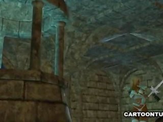 Haýran galdyryjy 3d multik garaja elf femme fatale getting fucked
