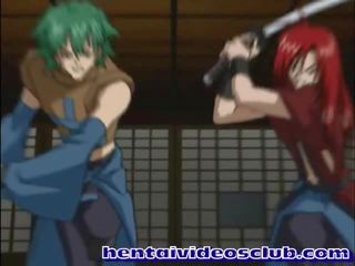 Muscular hentai gay great gangbanged