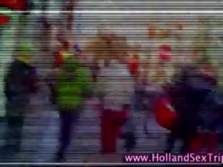 Real whore Sucking Customer penis