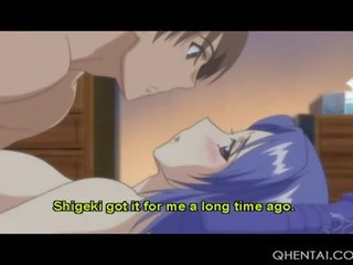 Dospívající hentai panenka převzetí a velký dildo nahoru v ji malé píča