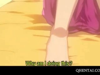 Nabigla hentai damsel nabunggo sa kanya mesa