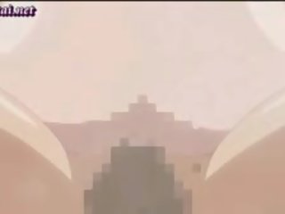 Clean-cut anime tilki teasing putz in bath