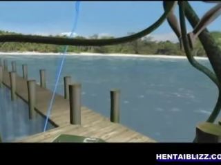 3d 动画 无尽 slattern 硬 性交 由 蛇 怪物