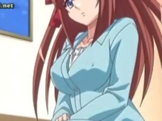 Tettona anime prende fica strofinato