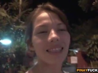 Brace faced filipina sucks putih phallus