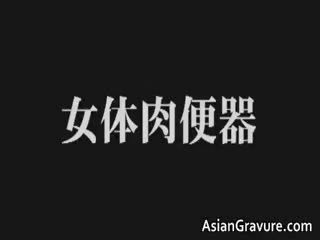 거드름을 피우는 아시아의 아름다움 에 속박 더러운 영화 도착
