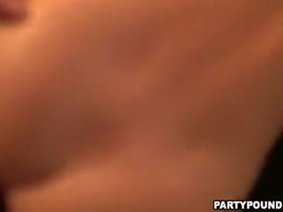 Three Coed Nymphos Fucked At A Party