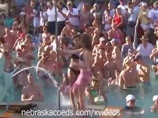 Smashing Body Contest at Pool Party Key West