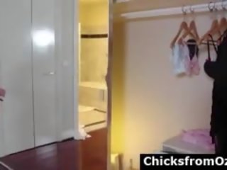 Naked aussie amatir masturbates in pangilon with dildo
