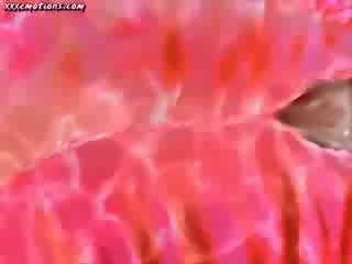 Wild animated escort with big tits gets drilled
