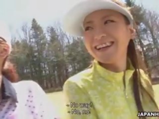 Delightful Golf girlfriend Nana Kunimi initiate A Mistake And Now She
