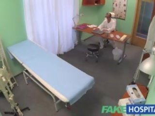 Fakehospital hor blondinka takes doctors advice