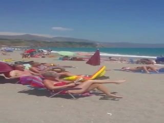 I ri femër bikini masturbim