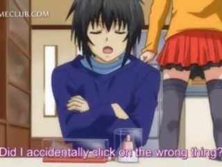 Dospívající hentai diva checking ji kozičky v the zrcadlo