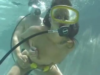 Vedenalainen scuba likainen elokuva päivänkakkara duxxe part3