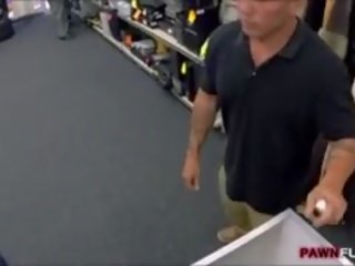 Incredible Big Boobs Cuban Chick Pussy Screwed At The Pawnshop