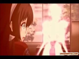 Busty Hentai Coed Caught By Tentacles And Hard Fucked By Ban