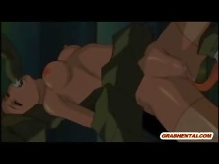 Mahirap anime makakakuha ng halimaw mahirap poked