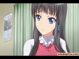 Bigtits хентай з a muzzle отримує wetpussy poked